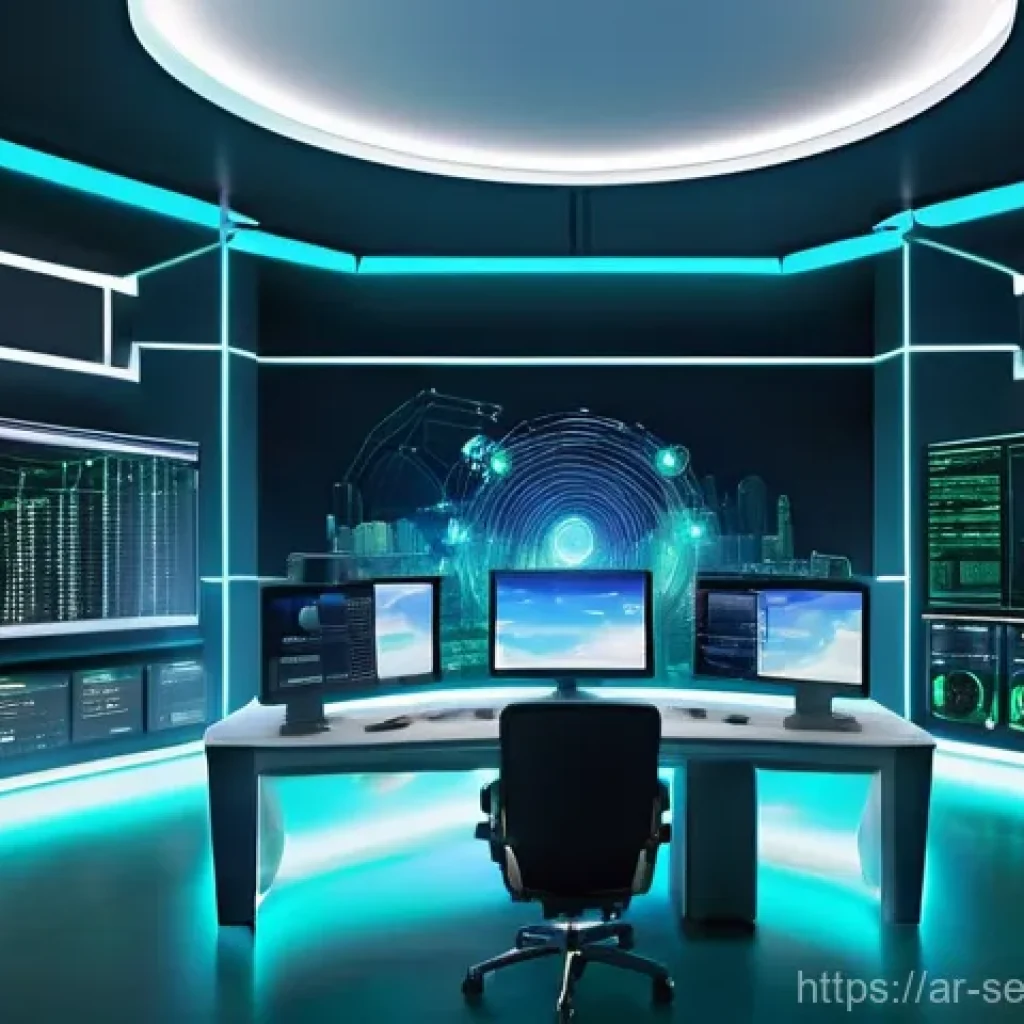 클라우드 보안 아키텍처의 중요성 - **Prompt for Secure Cloud Infrastructure and Automated Audits:**
"A hyper-realistic, high-tech c...